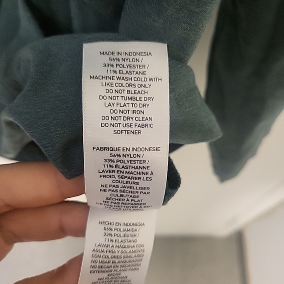 Rhone Reign Long Sleeve Epsom Heather Size M - Picture 6 of 6